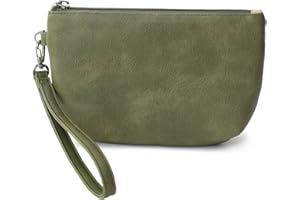 BBORGDC Women Zipper Wristlet Wallet with Coin Pocket