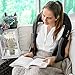 Dr. Anna Luxury Shiatsu Neck Shoulder & Back Massager with Heat For Back Pain Relief - Portable 3D Rotation Kneading Massage Pillow - Back Massager Belt - Full Body Massager