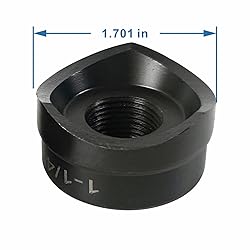 AMZCNC 1-1/4" Conduit Punch and Die for Hydraulic