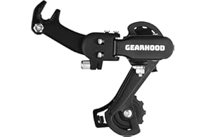 ZUKKA Bike Rear Derailleur RD-TZ31-A/RD-TY21/RD-TY200 with Hub Bolt 6/7 Speed Hanger Mount or Direct Mount for Mountain Bicyc