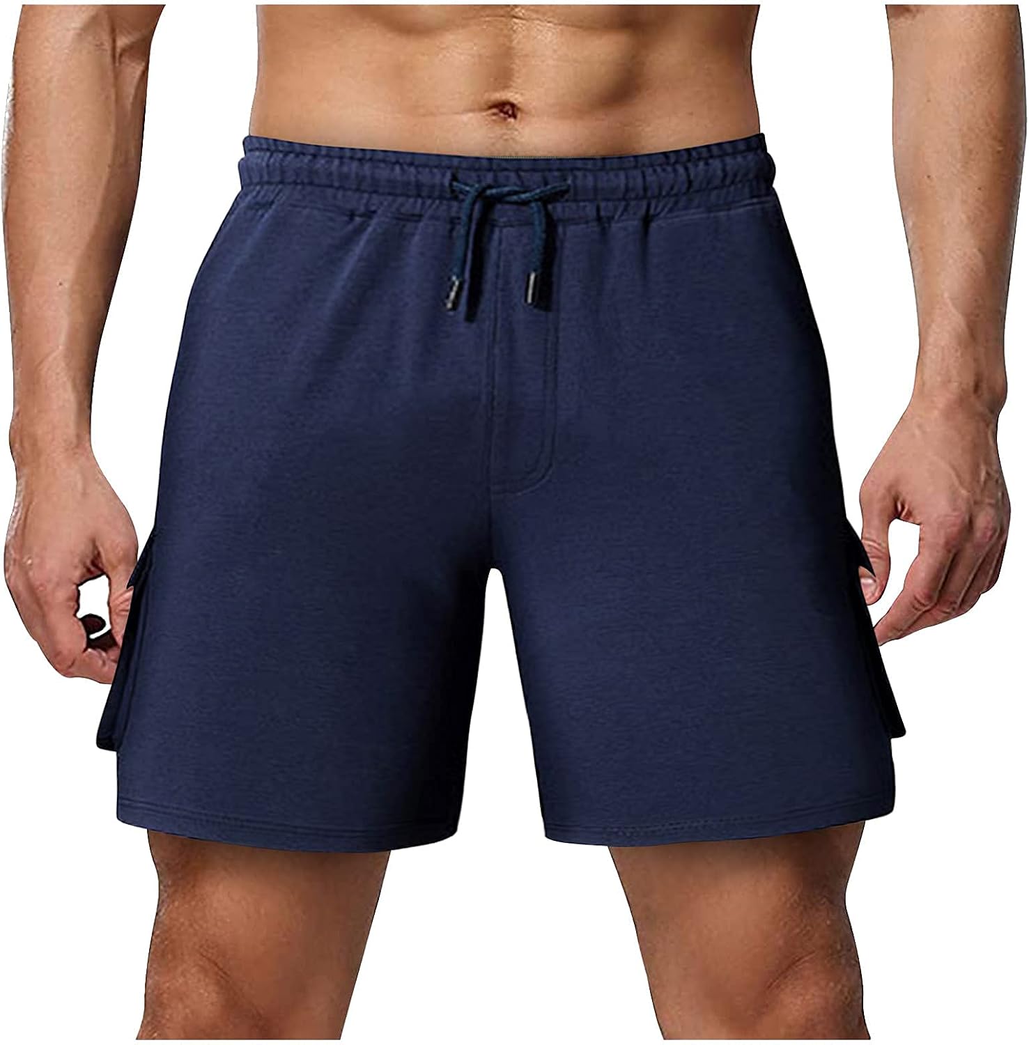 OZONEE Herren Badehose Badeshorts | Eng & Lang, Mit Gesäßtasche | Für Schwimmen, Strand & Sport