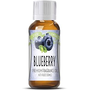 Blueberry Scented Oil by Good Essential (Huge 1oz Bottle - Premium Grade Fragrance Oil) - Perfect for Aromatherapy, Soaps, Candles, Slime, Lotions, and More!