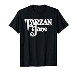 Tarzan And Jane Text Logo T-Shirt