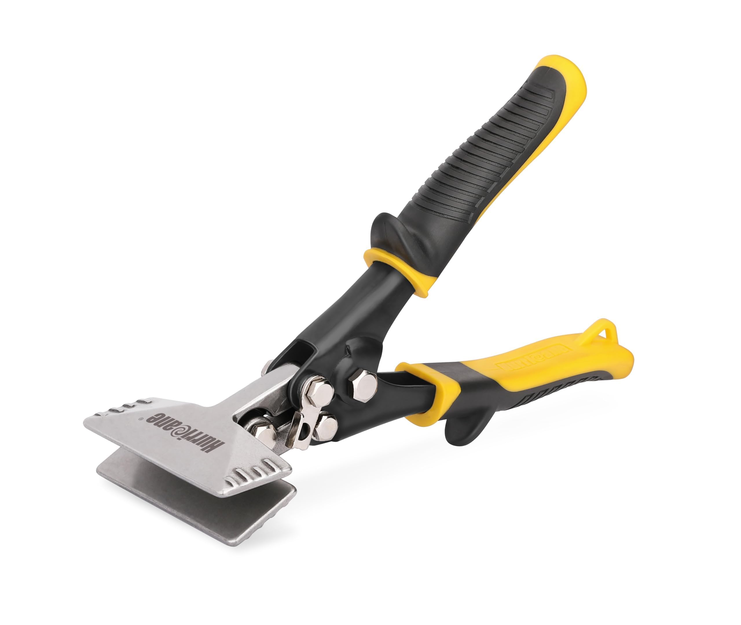 Photo 1 of HURRICANE 3inch Sheet Metal Hand Seamer, Heavy Duty Bender for Metal Flattening, Precision Duckbill Pliers and Sheet Metal Tongs, Ideal for HVAC Projects, Ergonomic Straight Flat Smooth Jaw