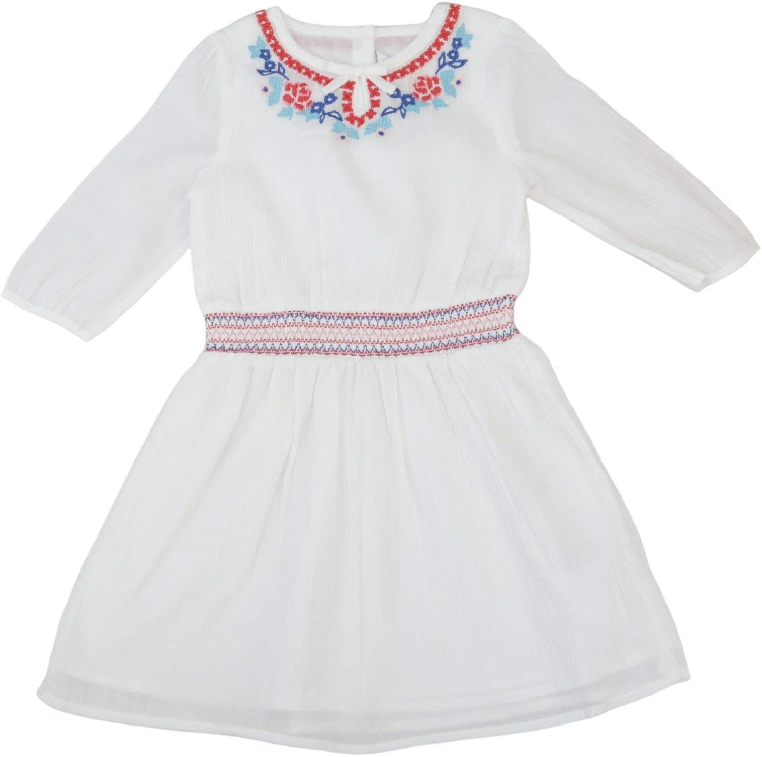 tea party smocked dress