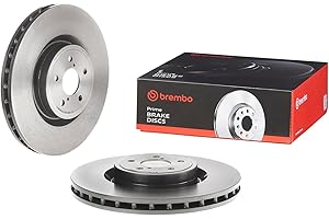 Brembo 09.7812.11 UV Coated Pillar Vented Front Brake Rotor SUBARU OE# 26300FE000