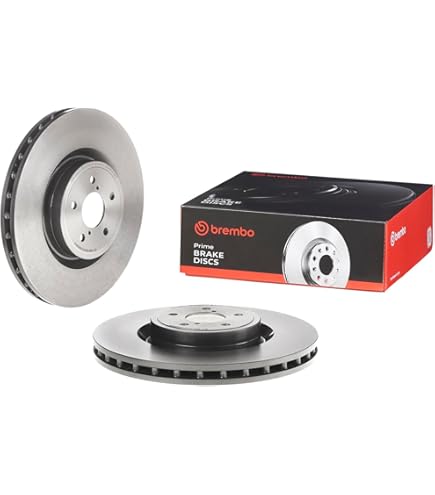 Amazon.com: Brembo 09.7812.21 UV Coated Pillar Vented Front