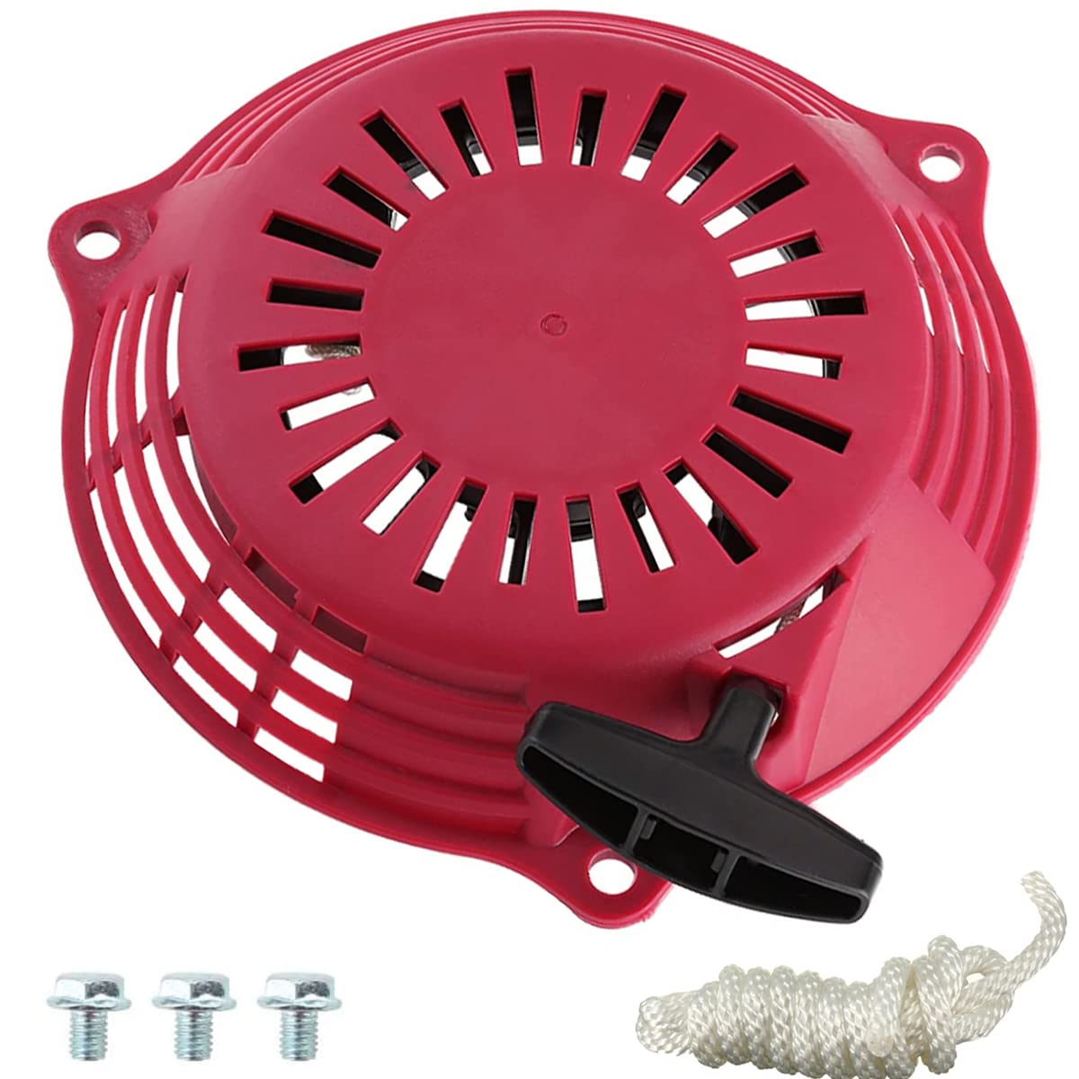 ZAMDOE GCV160 GCV135 Recoil Starter Assembly for Honda GC135 GC160 GCV135 GCV160 EN2000 Engine, Replaces 28400-ZL8-023ZA 28400-ZL8-013ZA 284400-ZM0-003, with Spare Rope