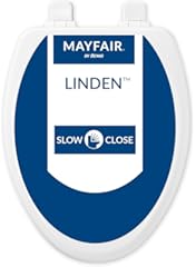 Mayfair Linden Slow Close Toilet Seat White