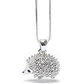 Mohani Gift Jewelry Crystal Hedgehog Pendant Necklace