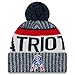 New England Patriots New Era 2017 NFL Official Sideline Sport Knit Hat - Classic