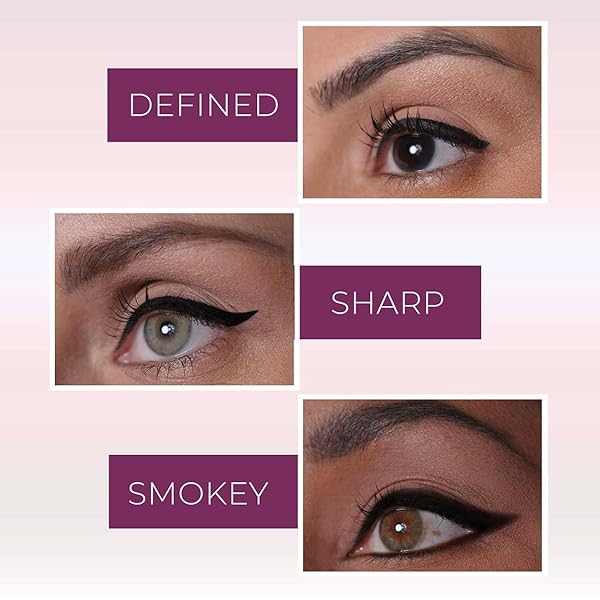 BLINC EYELINER PENCIL, MECHANICAL GEL EYELINER PENCIL WITH BUILT-IN SHARPENER, WATERPROOF, SMUDGE-PROOF, TRANSFER-PROOF, ULTRA LONG-WEARING, CLEAN, VEGAN AND CRUELTY-FREE, BROWN, 0.5G / 0.017 FL. OZ