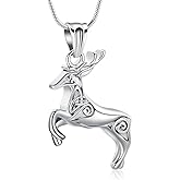 Hearbeingt Giraffe Urn Necklace for Ashes Cremation Jewelry Stainless Steel Memorial Necklace Ash Holder for Human Pets Keepsake Jewelry for Loved Ones with Fill Tool