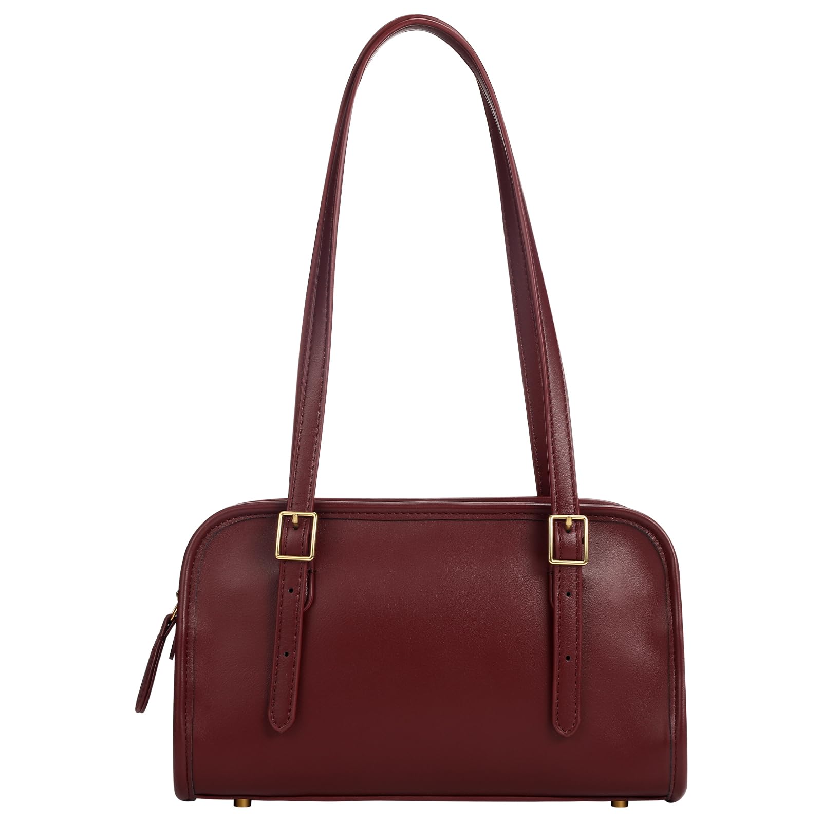 Photo 1 of MINKARS Swing Bag, Zip Shoulder Bag Purse, Wine Red