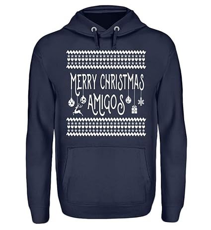 Christmas Sweater - Weihnachts Pullover - Unisex Kapuzenpullover Hoodie