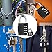 Adoric Life 3-Pack 4 Digit Weatherproof Combination Padlocks, 2-Pack for School, Employee, Outdoor, Gym & Sports Locker, Case, Toolbox, Fence, Cabinet & Storage with FREE Mini 1-pack, Resettable