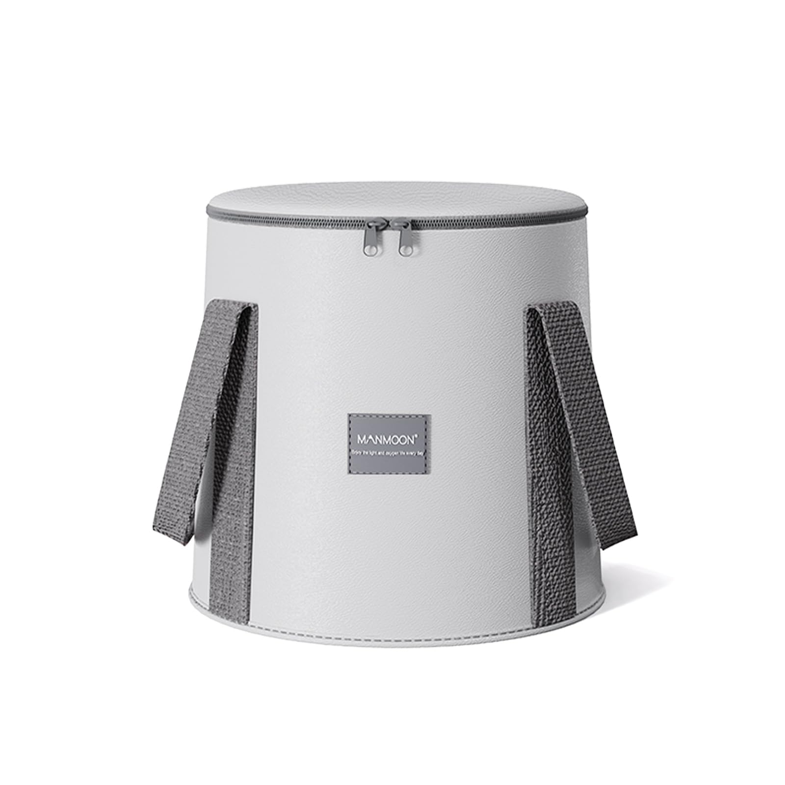 Photo 1 of MANMOON Foot Bath Basin 25L Collapsible Bucket,Portable Foldable Waterproof Foot Soak Tub with Handle, Multifunctional Travel Foot Spa Bag for Outdoor Travel, Camping, Fishing (Gray)