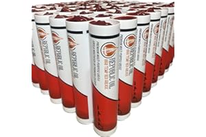 Generic Republic Oil Red High Temp #1 Lithium Complex Multipurpose Grease 10x14oz NLGI GC-LB Rated, -30F to 300F Operating Temp, 140 Ounces, Bearings Lubrication