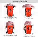 Rhinowalk 25L Waterproof Bike Pannier Bag Rear Rack Saddle Bag Red view 4