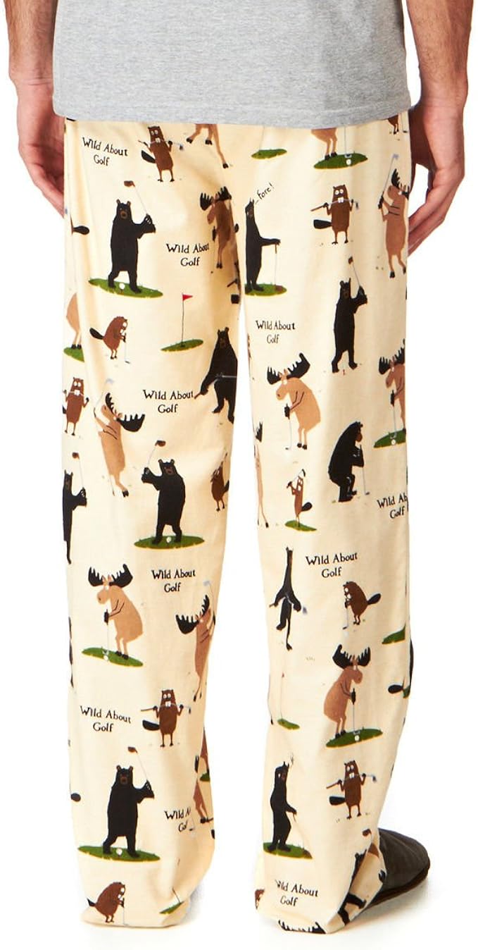 Golf Themed Pajama Pants Clearance Sale 