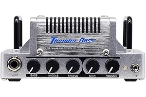 Hotone Thunder Bass Mini Bass Guitar Amplifier Head, 5 Watt