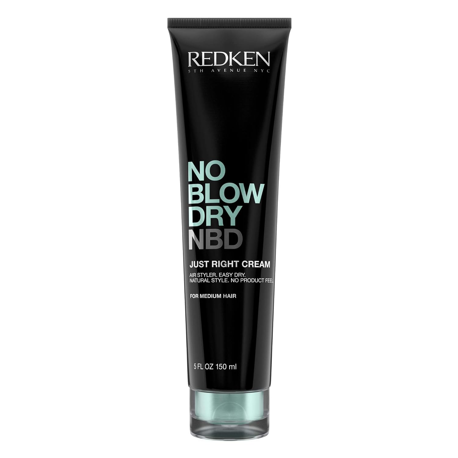 REDKEN No Blow Dry Just Right Cream | For Medium Hair | Lightweight Air Dry Styler Controls Frizz