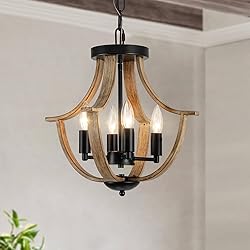 LAMPKEDUO Farmhouse Hanging Pendant
