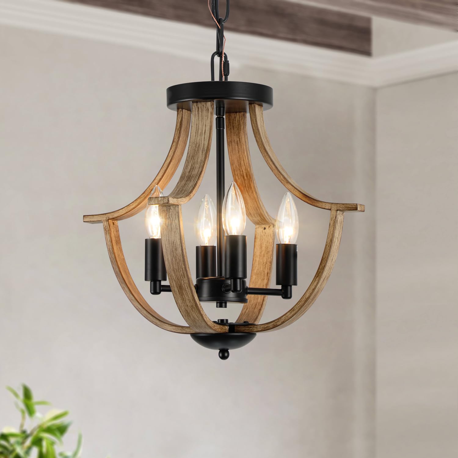 LAMPKEDUO Farmhouse Hanging Pendant