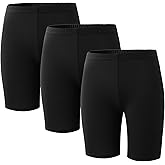 Deuerr 6-Pack Girls' Compression Spandex Shorts for 4-12Years | Athletic Wear for Gym, Dance, Yoga, Volleyball & Bike Riding