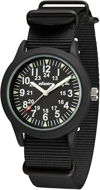 Reloj - Infantry - Para Hombre - DE-IN-083-BLK-N-01: Amazon ...