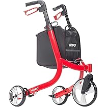 Amazon.com: Drive Medical Nitro 3 Wheel Rollator Walker