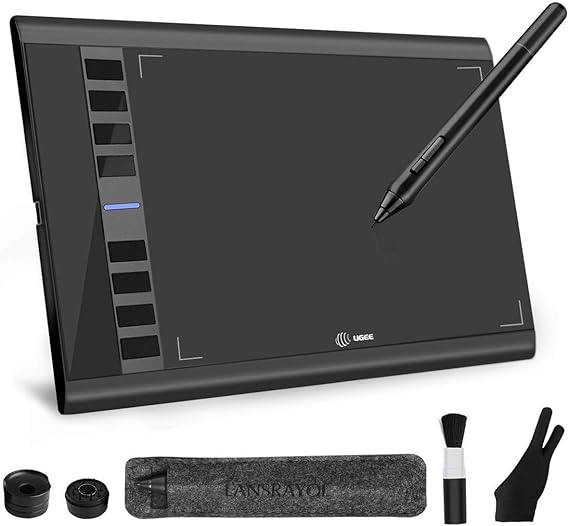 LANSRAYOL Tableta Gráfica de Dibujo Tableta de Dibujo Gráfico Digital
