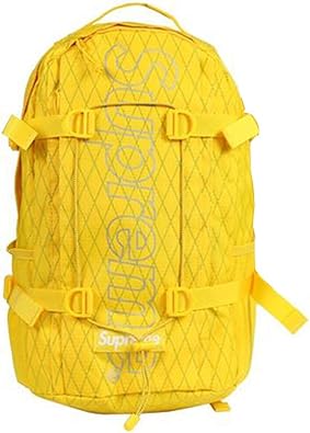 supreme yellow backpack