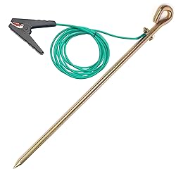 Portable Ground Rod with 10ft 12AWG UL Listed