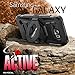 Galaxy S6 Active Case, Evocel [New Generation] Dual Layer Rugged Holster Case with Kickstand & Belt Clip for Samsung Galaxy S6 Active SM-G890 (Does NOT fit Regular S6 - S6 Active only), Black