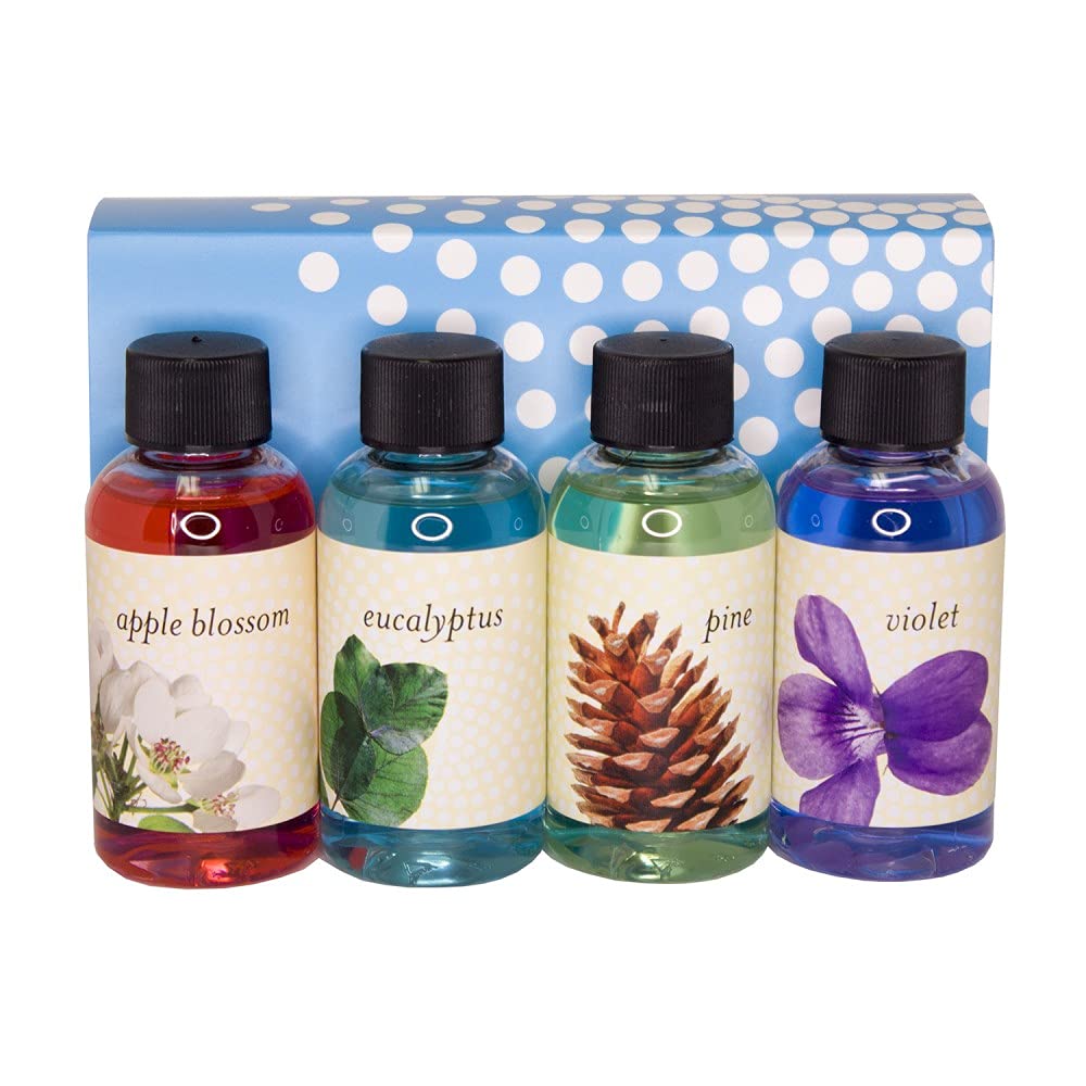 RAINBOW & RainMate Air Freshener Pack | Apple, Eucalyptus, Pine, Violet Fragrance for Home & Car