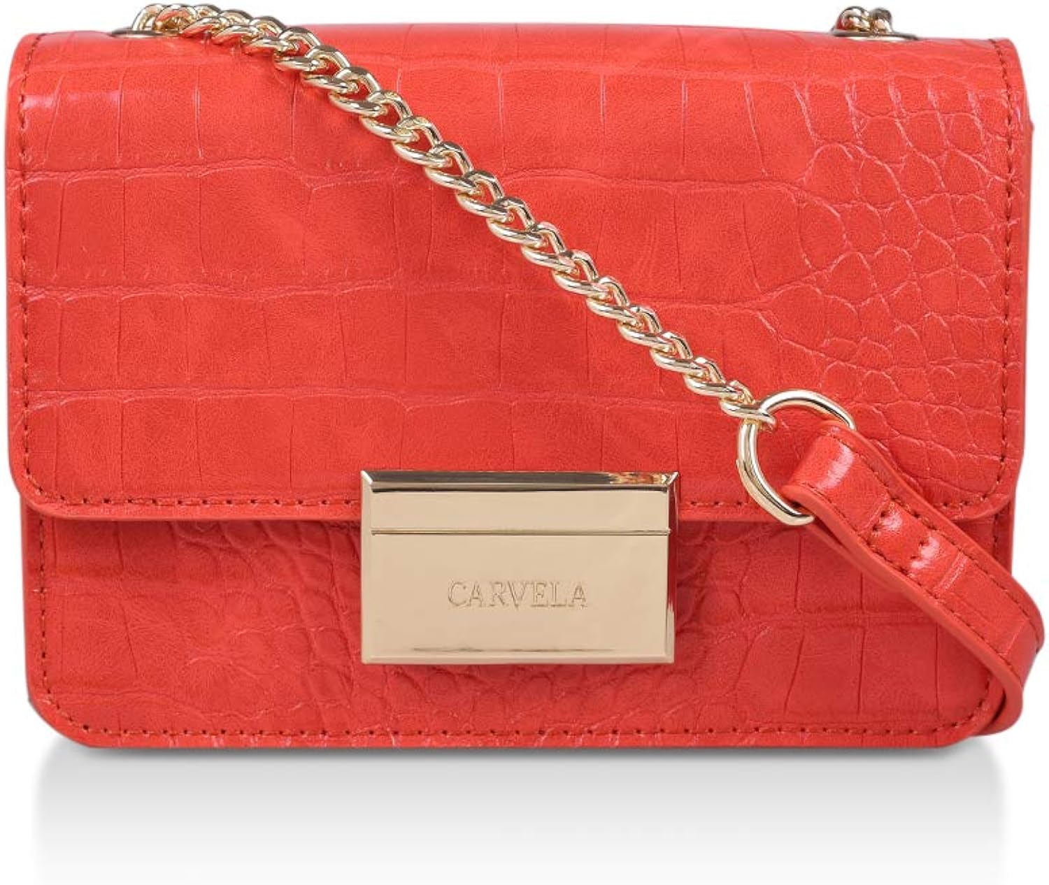 carvela black crossbody bag