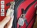 CHILTINA TSA Approved Luggage Locks. Heavy Duty Personalized Combination Travel Lock with Open Alert and Lock Safe Protection (2 Pack).
