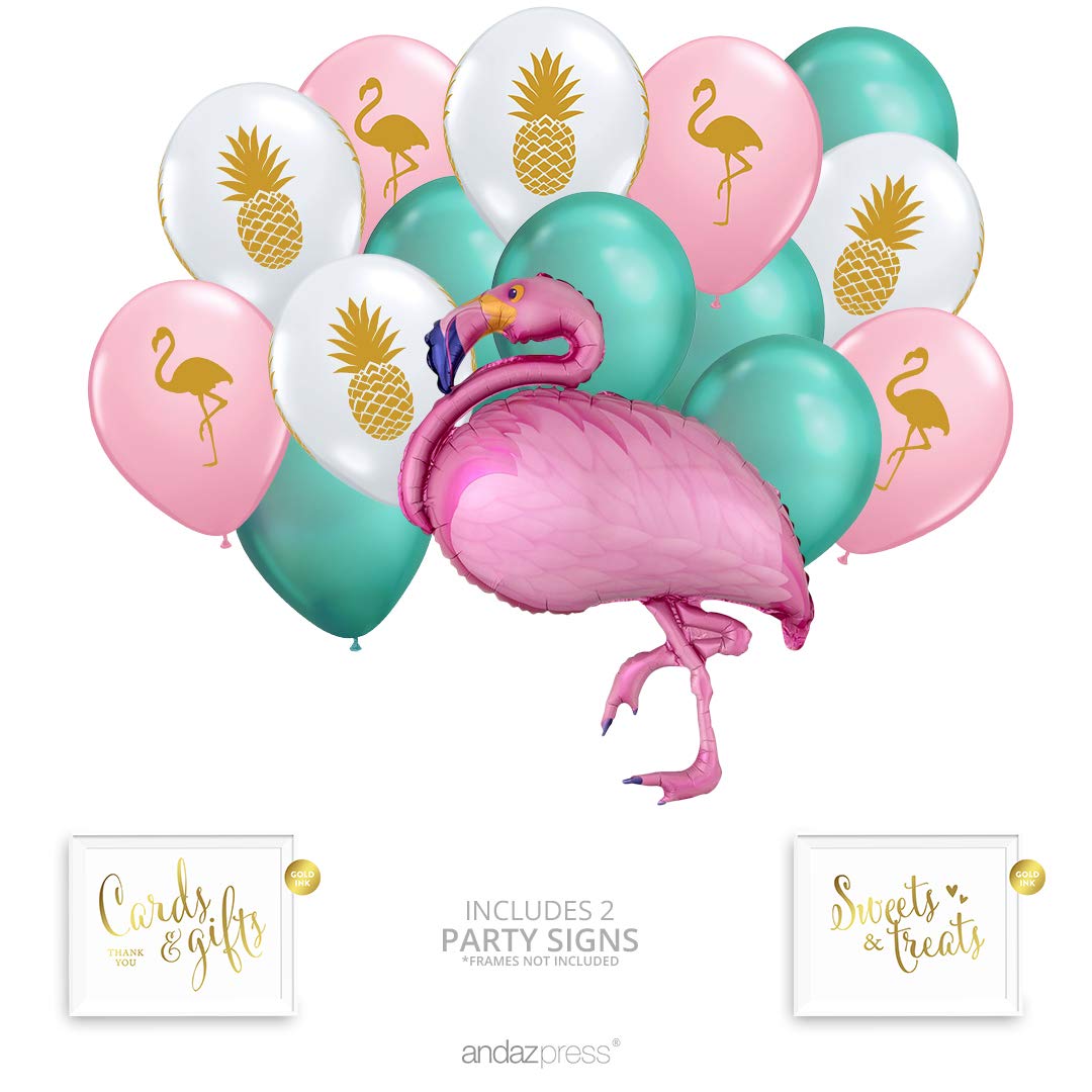Flamingo Birthday Party Wedding Baby Shower Decorations Latex