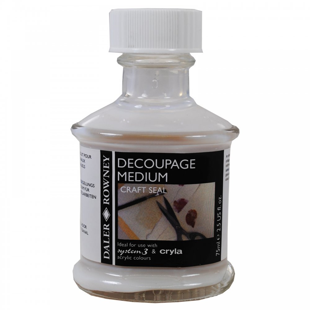 ACRYLIC DECOUPAGE MEDIUM 75ML Amazon.co.uk