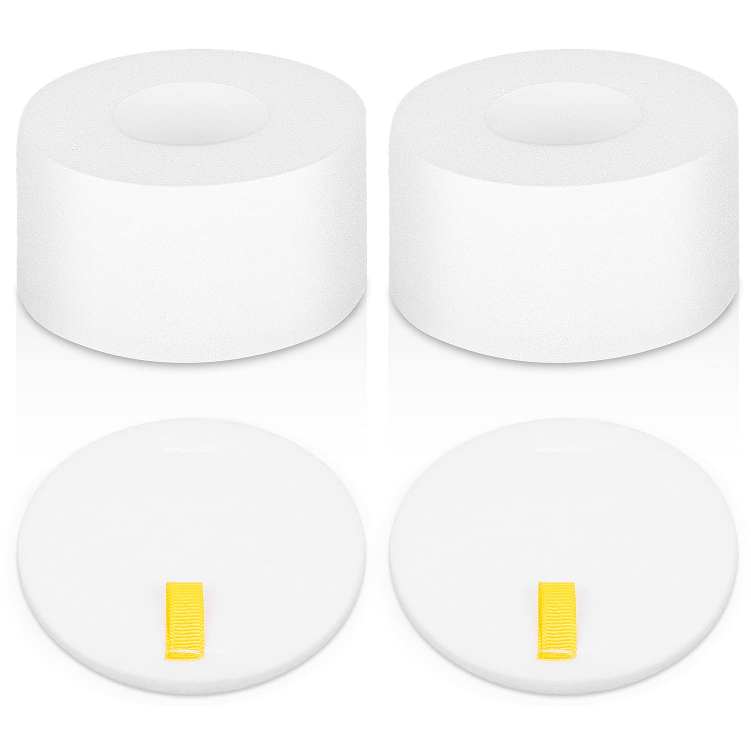 2Pack NZ801ukt Foam Filters for Shark Rotator Powered Lift Away Hoover Upright Vacuum NZ801UK NZ801UKT NV620UK NV620UKT AZ910UK AZ910UKT AX910UK AX910UKT NV680 NV681 NV800 NV801