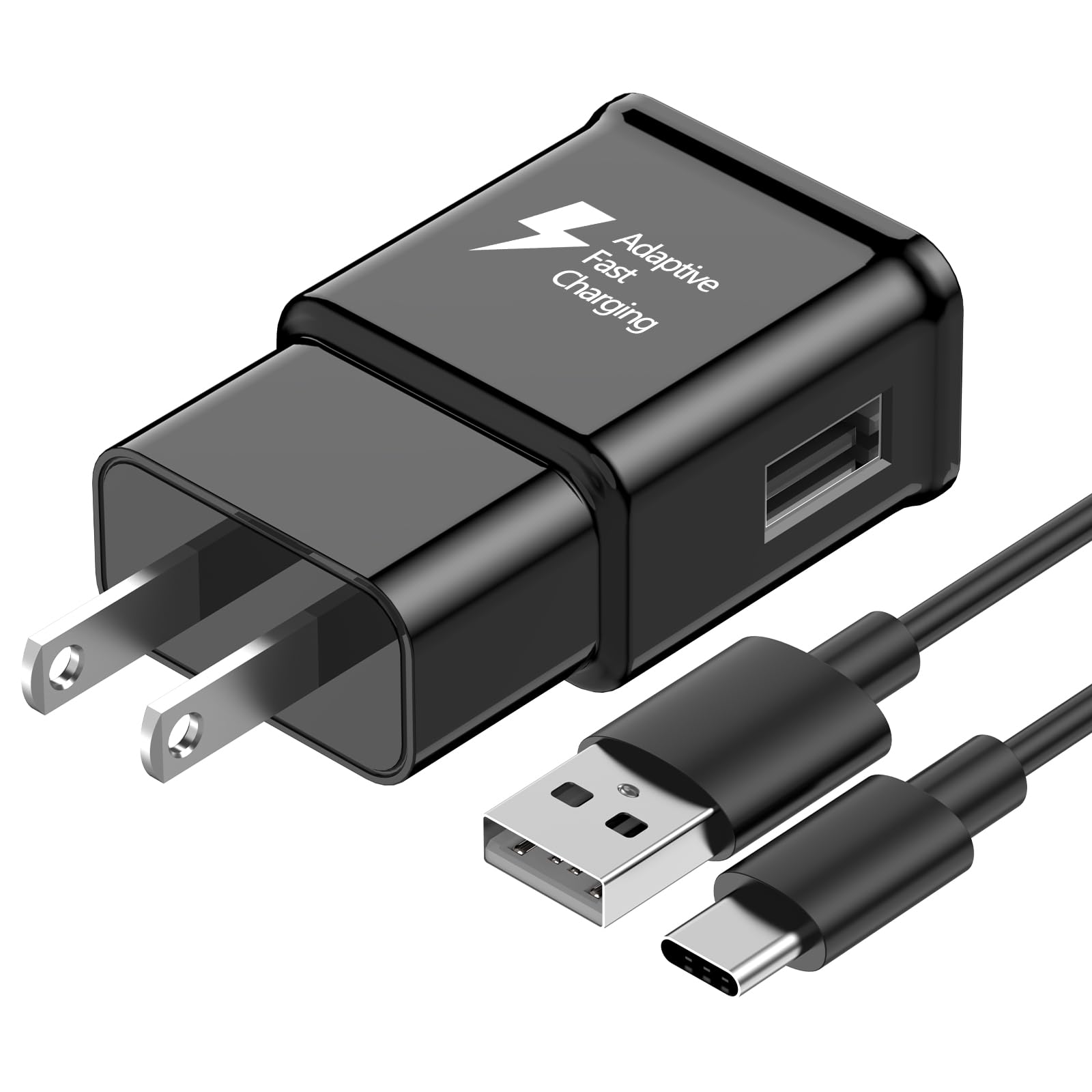 Type C Samsung Charger USB C Charger Fast Charging Type C 6ft Cable Cord for Samsung Galaxy Phone S10/S10e/S10+/S9/S9+/S8/S8+/S25/S24/S23/S22/S21/S20/ Ultra/Note 20/Note 10/Note 9