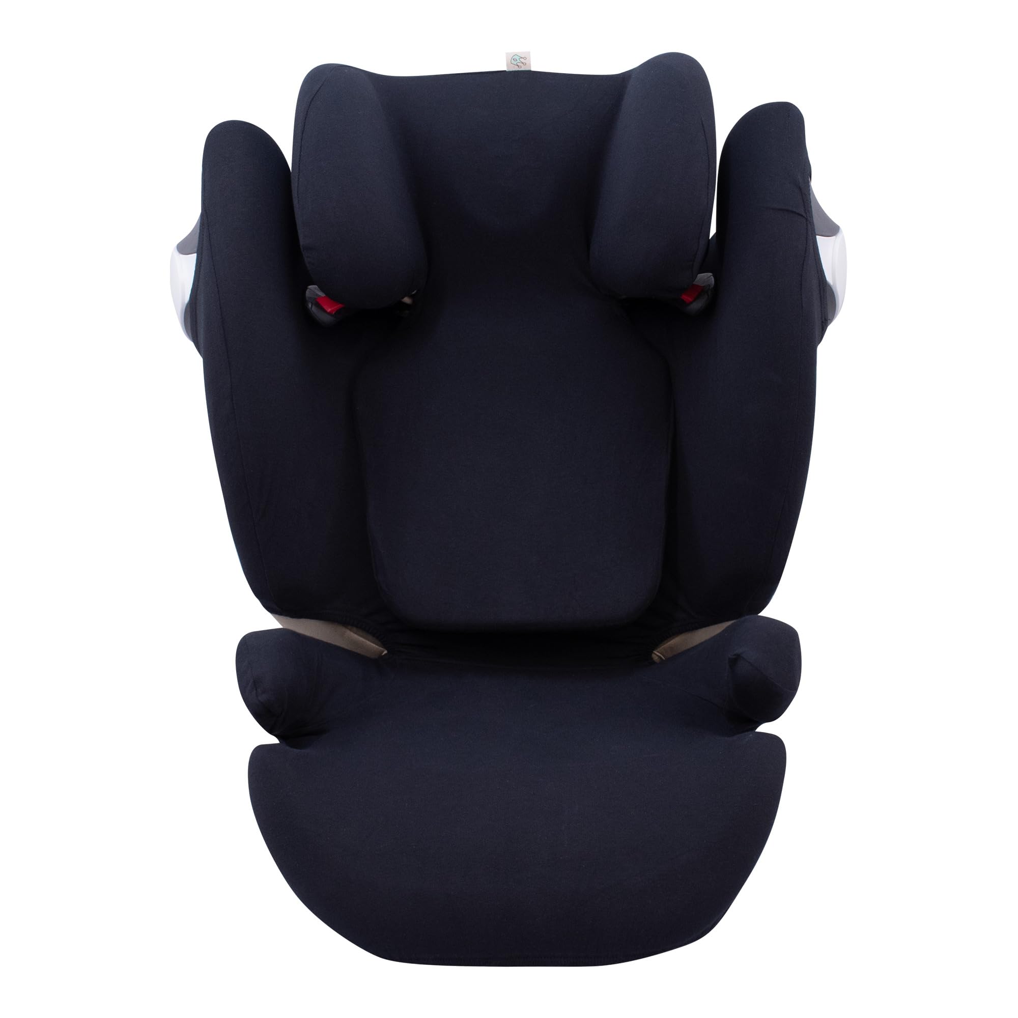 JYOKO KIDS Baby car seat cover liner made cotton compatible with Cybex Solution M and Pallas B - Fix (Black Series)