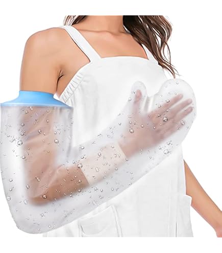 Luarisgur Arm Cast Cover – Removable & Washable, Hummingbird Floral Pattern, Small (9.4" Length, 8-10" Circumference)
