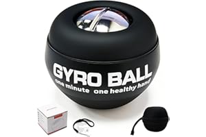 All-Metal Torque Ball,Weighted Power Gyro Ball Hand Wrist Forearm Trainer and Strengthener for Exercise Joint and Muscle with