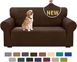 XINEAGE 2 Seater Sofa Cover Jacquard Stretch Slipcover Non Slip Washable