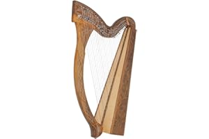 Roosebeck 29-String Minstrel Harp w/Chelby Levers - Walnut