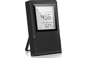 TOPFURN Radon Detector for Home,Accurate Radon Gas Measurement with ±0.1 pCi/L Precision,Real-time Monitoring of Indoor Radon Concentration,Portable Digital Display,Easy Operation,Various Indoor environments