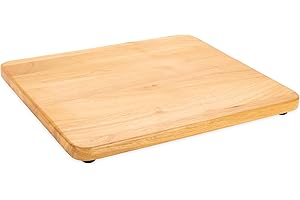 Camco Boat/RV Sink Cover | Features a Solid Oak Hardwood Top with a Non-Toxic Gloss Finish for Extra Durability, Adjustable L