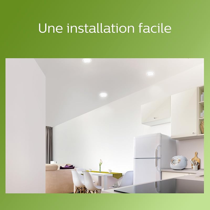 Downlight LED encastrable, Blanche 6,5W